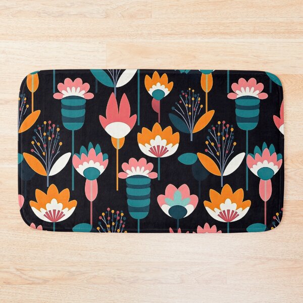 Item preview, Colorful Geometric Flowers Abstract Pattern designed and sold by Wonder Of Light.