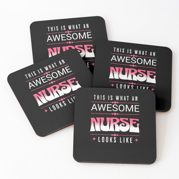 Item preview, this is what an awesome nurse looks like funny nurse job quote designed and sold by made-by-love-.