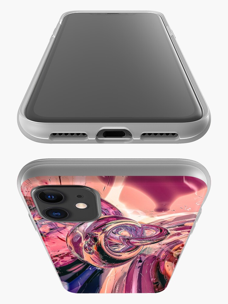 Alternate view of Abstract 3D Rings Macro iPhone Case & Cover