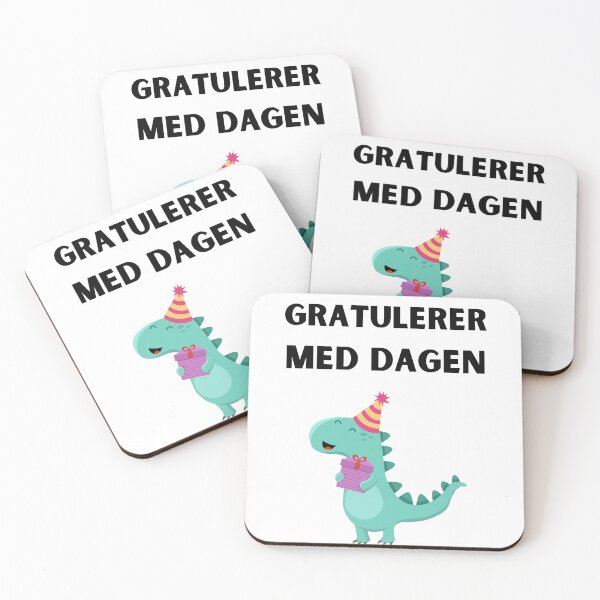Item preview, Gratulerer med dagen, happy birthday in Norwegian, Norwegian happy birthday  designed and sold by Pommallina.