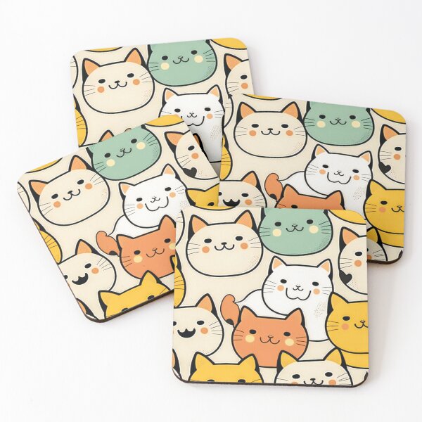 Item preview, Cute Playful Kitten Characters designed and sold by AdrianGrosu.