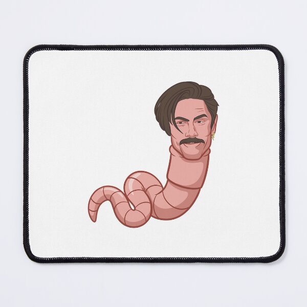 Item preview, Worm With A Mustache James Tom Ariana Reality Sandoval_s A Liar Worm With A Mustache designed and sold by ChaikaArty.