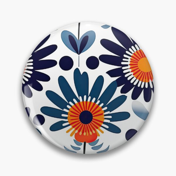 Item preview, Colorful Geometric Flowers Abstract Pattern designed and sold by Wonder Of Light.