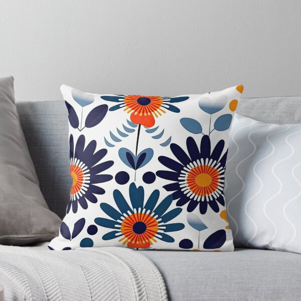 Item preview, Colorful Geometric Flowers Abstract Pattern designed and sold by Wonder Of Light.