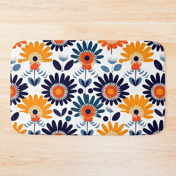 Item preview, Colorful Geometric Flowers Abstract Pattern designed and sold by Wonder Of Light.