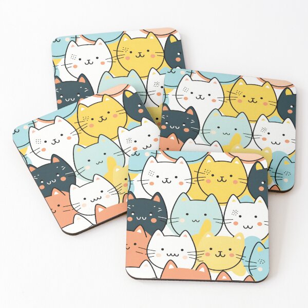 Artikelvorschau, Cute Playful Kitten Characters entworfen und verkauft von AdrianGrosu.