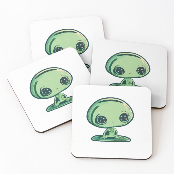 Item preview,  Alien cute Vintage retro icon designed and sold by spyduckz.