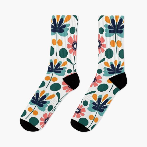 Item preview, Colorful Geometric Flowers Abstract Pattern designed and sold by Wonder Of Light.