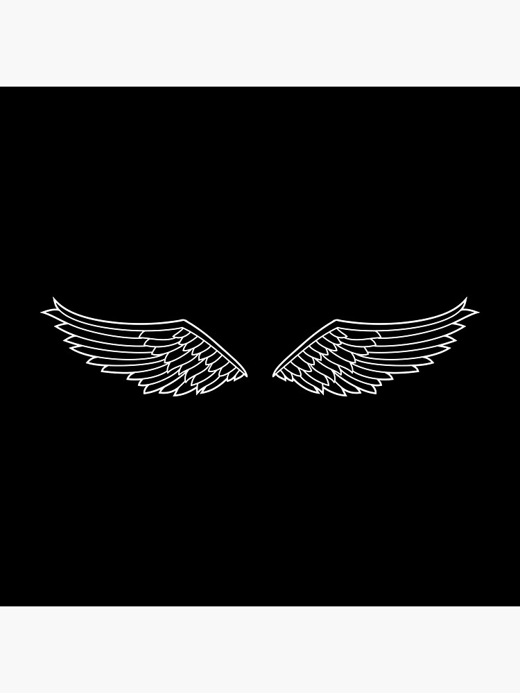 angel wing' Sticker