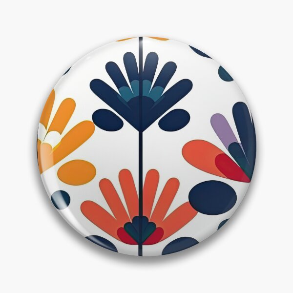Item preview, Colorful Geometric Flowers Abstract Pattern designed and sold by Wonder Of Light.