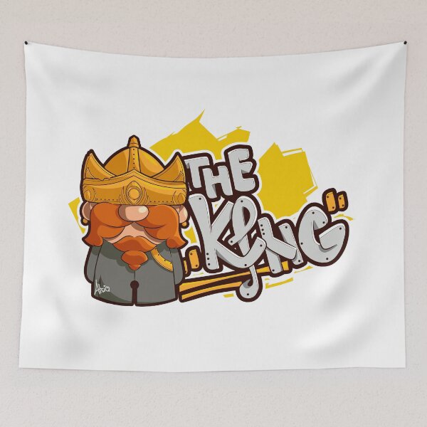 Item preview, King with golden crown designed and sold by Alsiq Creativeart.