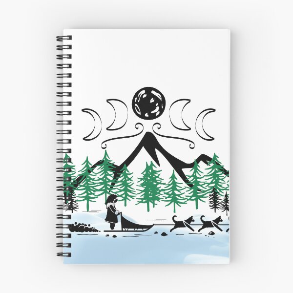 Item preview, Sled Dogs Running Under the Moon designed and sold by LunarDogs.