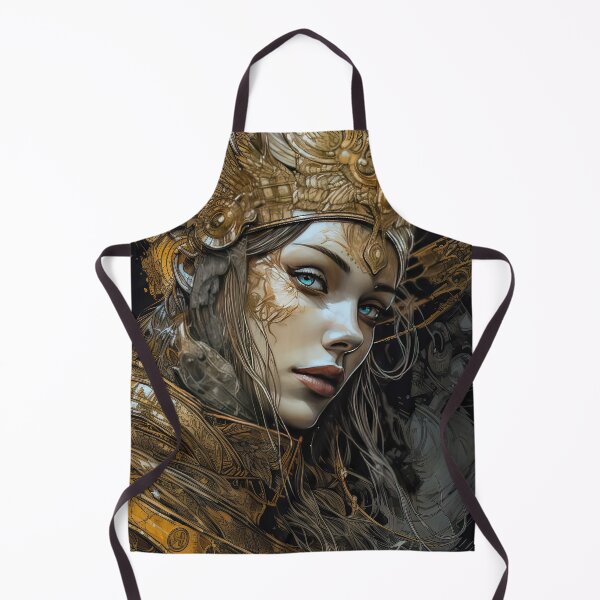 Item preview,  portrait of beauty 9-fantasy-bold styles-dreamy mood-madness-abstract designed and sold by Hermossa-Art.