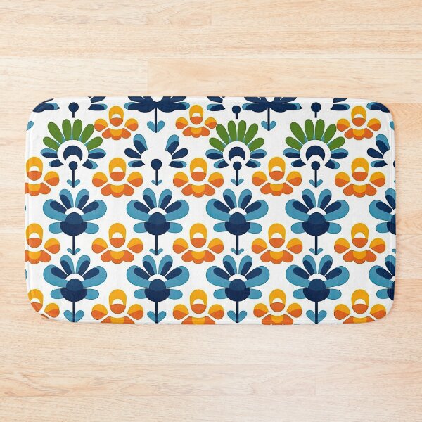 Item preview, Colorful Geometric Flowers Abstract Pattern designed and sold by Wonder Of Light.