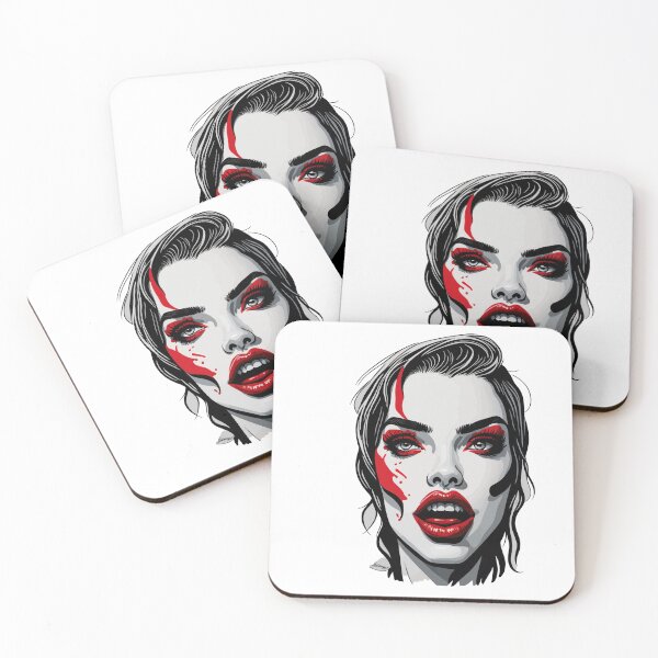 Item preview, Seductive Red Lips designed and sold by malkeetart.