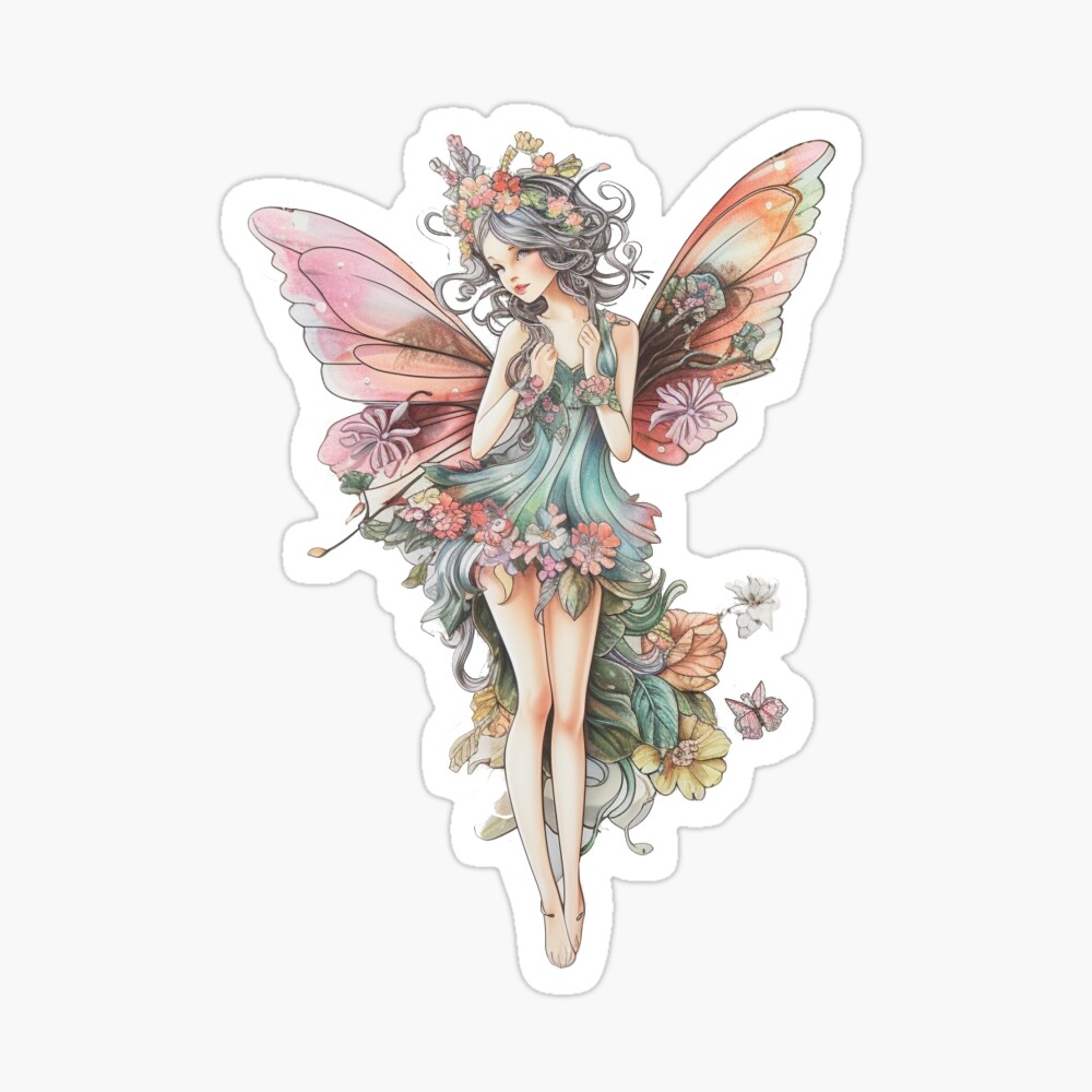 Pretty Fairy Stickers