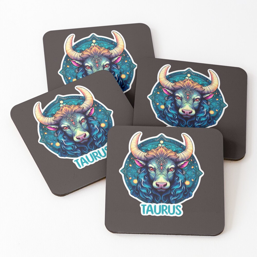 Item preview, Coasters (Set of 4) designed and sold by WizzyStickers.