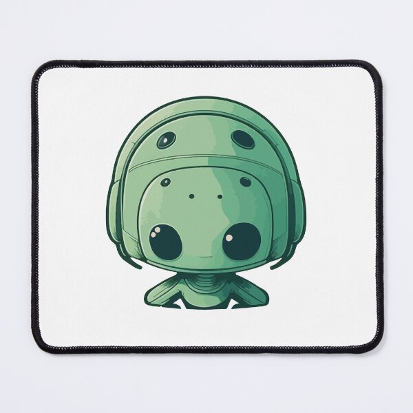 Item preview, Alien robot cute retro icon designed and sold by spyduckz.