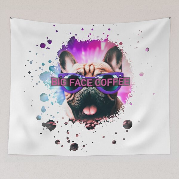 Item preview, Big Face Coffee - Space dog  designed and sold by veibone.