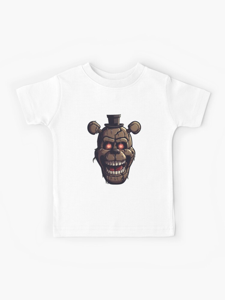 Fnaf Scary Teddy Kids Ayzenstickers by | Sale Redbubble for Bear\