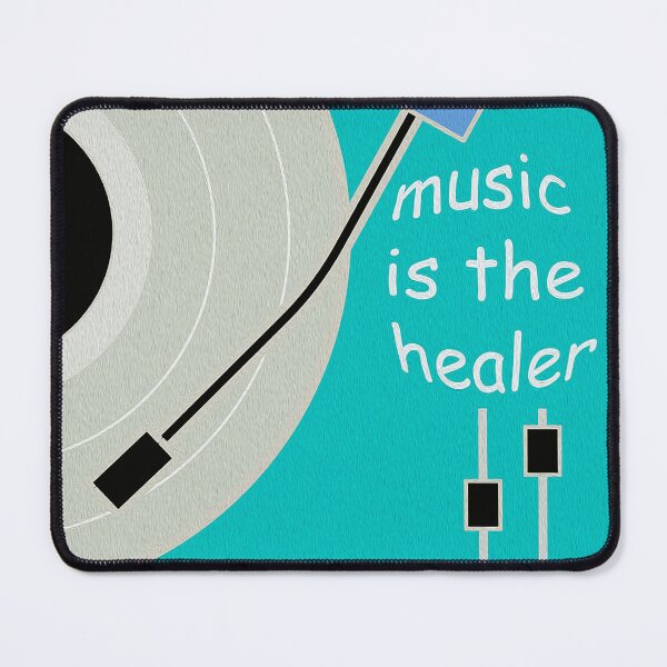 Item preview, Music is the healer designed and sold by Nick Pautrat.