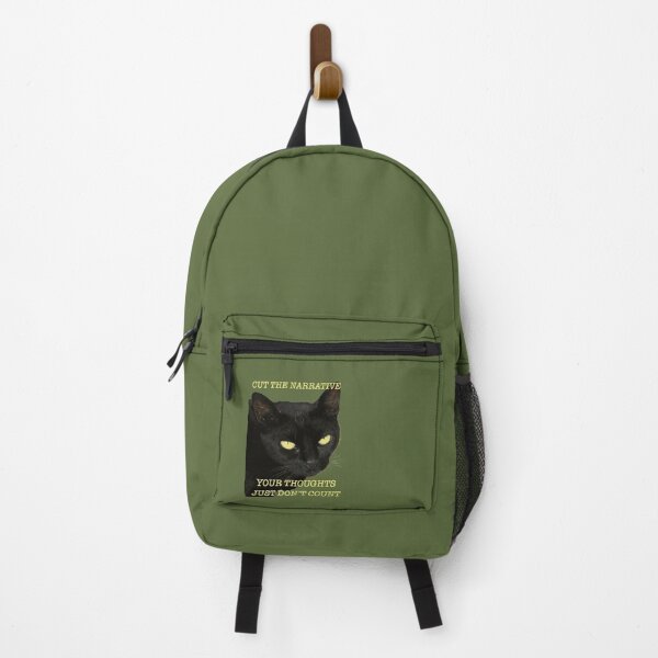 Item preview, Cut The Narrative Your Thoughts Just Dont Count Cat Quote designed and sold by taiche.