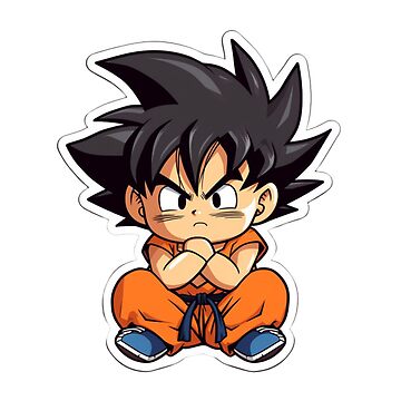 Dragonball Sticker - Goku Chibi 2 Art Print for Sale by PuppyPals3