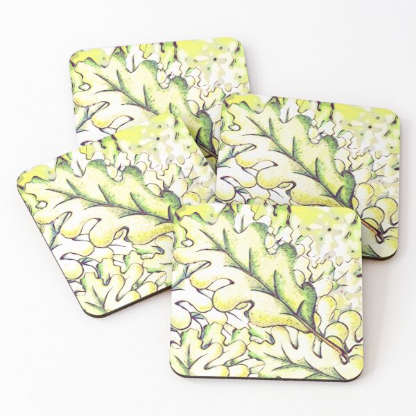 Item preview, Oak leaves designed and sold by Glenbobagins.