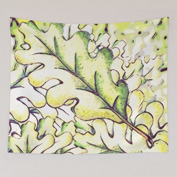 Item preview, Oak leaves designed and sold by Glenbobagins.