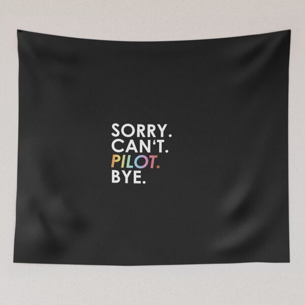 Item preview, sorry Can not. Pilot. Bye. (rainbow) designed and sold by ponat.