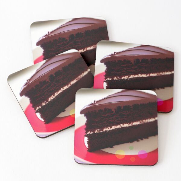 Item preview, Indulgence: A Tempting Slice of Decadent Chocolate Cake designed and sold by masabo.