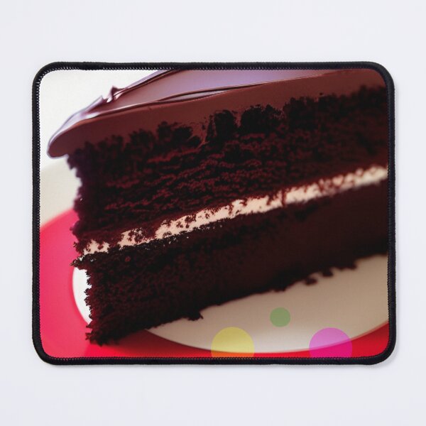 Item preview, Indulgence: A Tempting Slice of Decadent Chocolate Cake designed and sold by masabo.