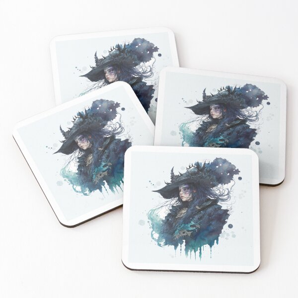 Item preview, Watercolour Water Witch Print  designed and sold by OdinInk.
