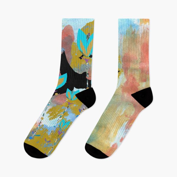 Item preview, Watercolor, black bird sky designed and sold by ZjalDesign.
