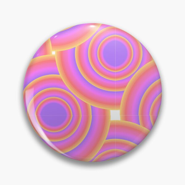 Item preview, Yellow, orange, pink, purple, circles, designed and sold by Artistkhg.