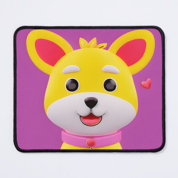 Item preview, joyful and heartwarming illustration of a dog designed and sold by LEVI SALVIAN JANITRA.