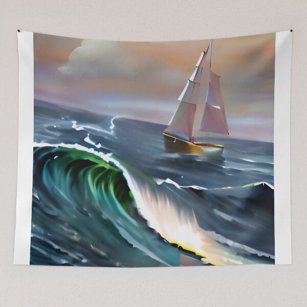 Item preview, Sail Boat designed and sold by MatrixTattoo.