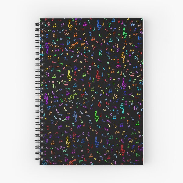 Item preview, Colorful Sheet Music Notes Pattern designed and sold by Deborah Camp.