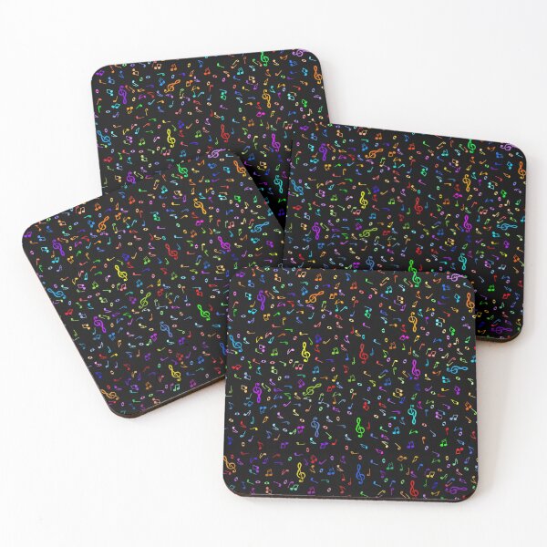 Item preview, Colorful Sheet Music Notes Pattern designed and sold by Deborah Camp.