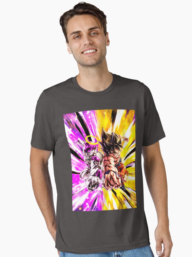 Frieza Magliette Goku Golden Frieza Super Saiyan God Goku Vegeta