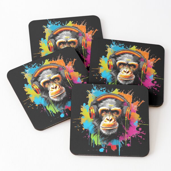 Item preview, Monkey Headphones designed and sold by WallGarden.