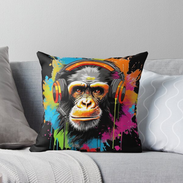 Item preview, Monkey Headphones designed and sold by WallGarden.