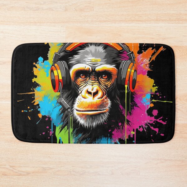 Item preview, Monkey Headphones designed and sold by WallGarden.