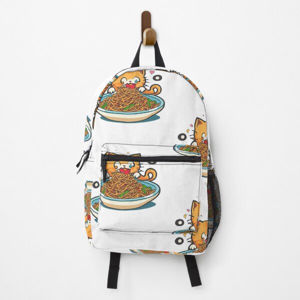 Item preview, Cat Eating Spaghetti designed and sold by MouadElMazouzi.