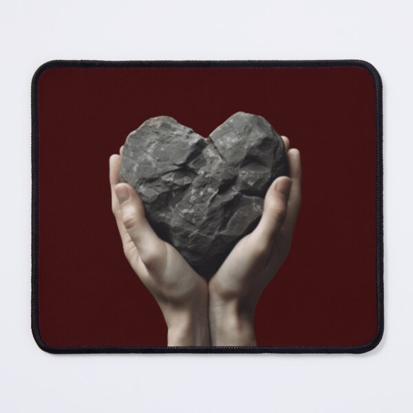 Item preview, Heart of stone in hands designed and sold by No-No-Name.
