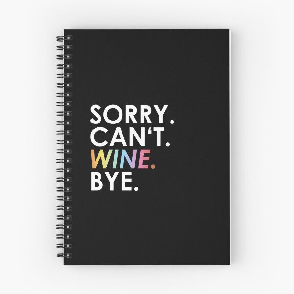 Item preview, sorry Can not. Wine. Bye. (rainbow) designed and sold by ponat.