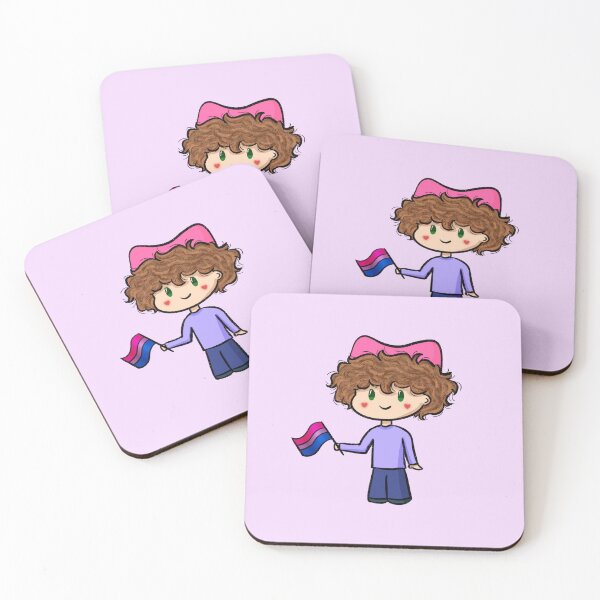 Item preview, Dream chibi with a bisexual flag designed and sold by Vixydraws.