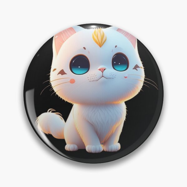 Item preview, Very Cute Cat Miaw Digital Chibi Art designed and sold by ChibiArtline.
