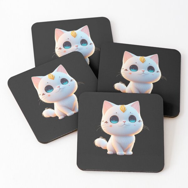 Item preview, Very Cute Cat Miaw Digital Chibi Art designed and sold by ChibiArtline.