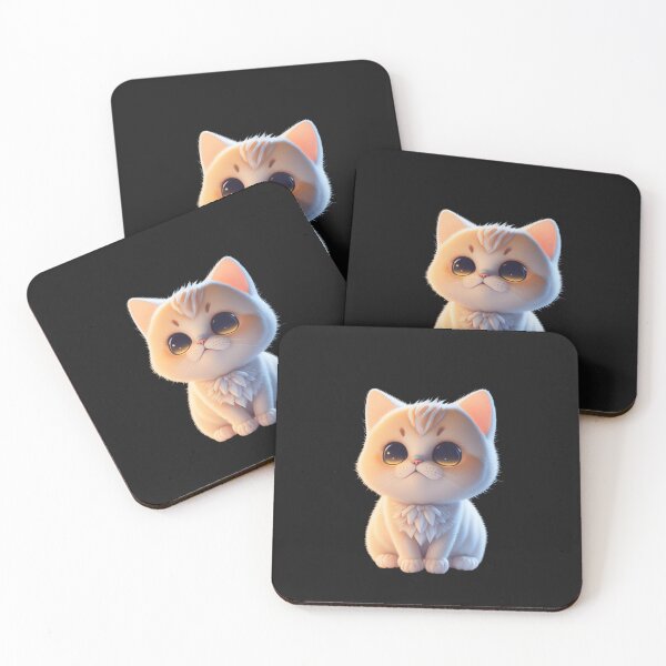 Item preview, Very Cute Cat Miaw Digital Chibi Art designed and sold by ChibiArtline.